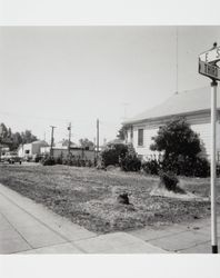 Vacant lot at the southwest corner of Third and E Streets, Santa Rosa, California