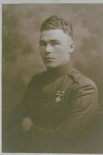 Jack Sauer in uniform during World War I