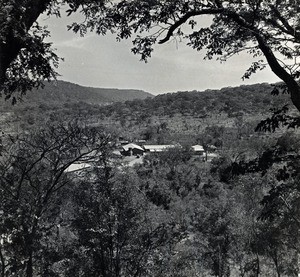 The Mission Hospital on Mukinge hill, near Kasempa, Northern Rhodesia