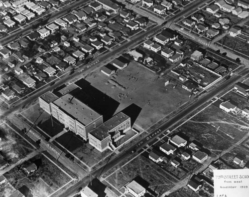 79th Street School, aerial