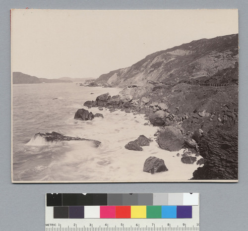Golden Gate from west, San Francisco Bay. [photographic print]