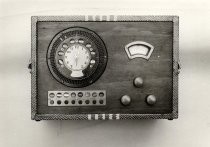 Front of clock radio