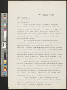 Hazel Sieman, letter, 1940-01-01, to Hamlin Garland