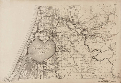 Atlas of Humboldt County, California compiled from official records and private sources and surveys