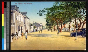 Road along Marina, Lagos, Nigeria, ca.1920-1940