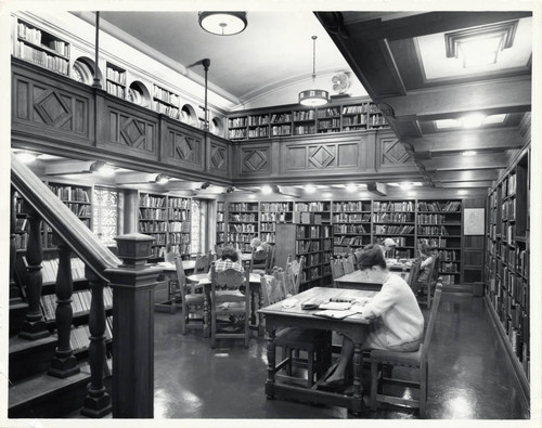 Denison Library Rare Book room, Scripps College