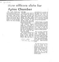New officers slate for Aptos Chamber