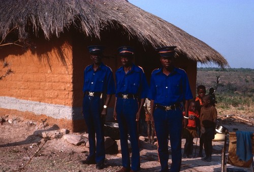 Senior messengers of Chief Nsama at Nsama village