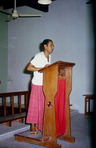 Pastor Beihani prædiker i den sydarabiske kirke i Aden