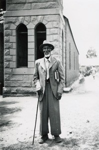 Luka Nkaté from Leloaleng. A Mosotho church elder