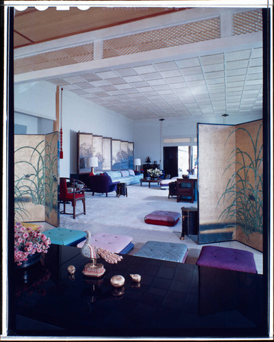 Hutton, Barbara, residence. Living room