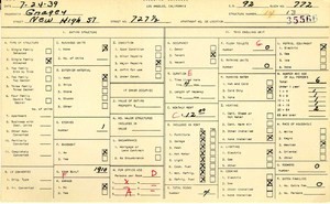 WPA household census for 727 NEW HIGH, Los Angeles