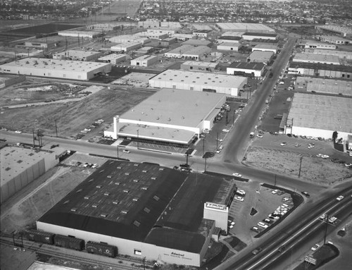 Sylvania Electric Products, Inc., Gayhart Street and Davie Avenue, looking north