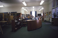 1960s - Circulation Desk at the Old Buena Vista Branch Library