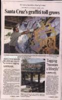 Santa Cruz's graffiti toll grows