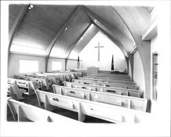 Meeting hall of the Salvation Army, Santa Rosa, California, 1964