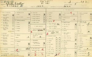 WPA household census for 1033 S DITMAN
