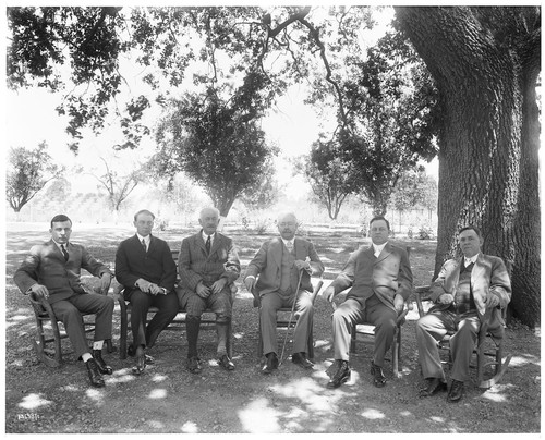 Executive staff, Panama Pacific International Exposition, Dr. Shiff's home