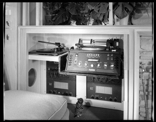 [Postwar House]. Phonograph
