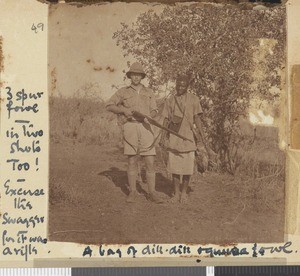 Game hunting, Dodoma, Tanzania, July-November 1917