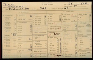 WPA household census for 1168 BELLEVUE AVE, Los Angeles