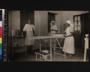 Operating theatre, Ilesha hospital, Nigeria, 1926