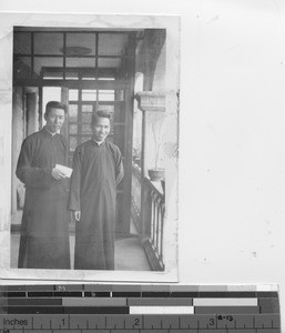 Priests at Changpu, China, 1935