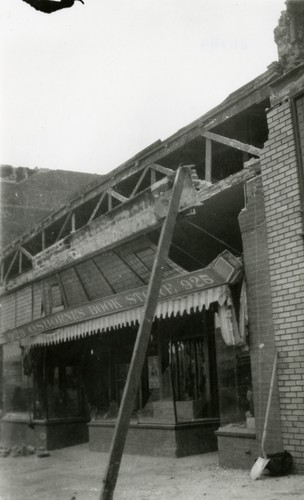 Santa Barbara 1925 Earthquake Damage - Osbornes Book Store