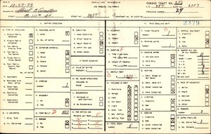 WPA household census for 1407 E 111 ST, Los Angeles County