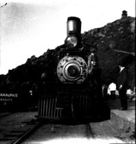 Locomotive #8 at summit, 1920~