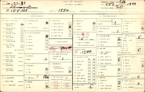 WPA household census for 1830 E 105 ST, Los Angeles County