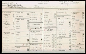 WPA household census for 820 W 111TH ST, Los Angeles County