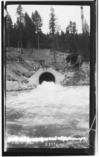 Big Creek, Florence Lake Dam - Florence Lake Tunnel