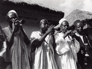 Brass band of the Sultan of Foumban, in Cameroon