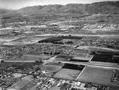 Tri-City Drive-In, Loma Linda, looking northwest