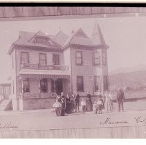F.W. Burr Family--Thanksgiving Day 1889