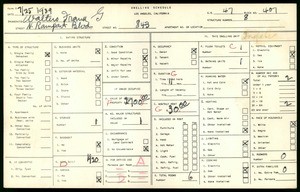 WPA household census for 843 N RAMPART BLVD, Los Angeles