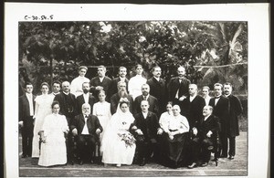 Hochzeit von Missionar Bräckle-Jocher in Mangalur