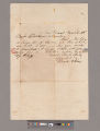 Beale & Sons letter to Dickinson & Shrewsbury