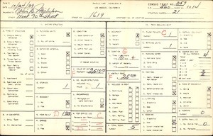 WPA household census for 1619 W 70TH ST, Los Angeles County