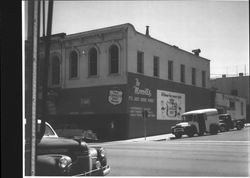 Corner of Petaluma Boulevard North and Mary Street, Petaluma, California about 1954