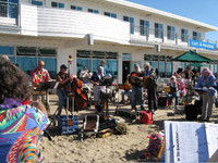 Band at First Santa Cruz Harbor Festival