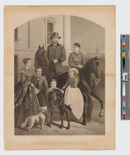 General Grant & his family