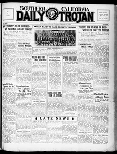 Southern California Daily Trojan, Vol. 21, No. 2, September 18, 1929