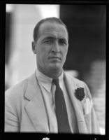 Trans-Pacific Yacht Club secretary John Wallace, 1936