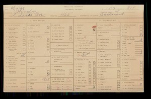 WPA household census for 463 LUCAS AVE, Los Angeles