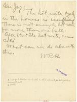 Letter from William Randolph Hearst to Thaddeus Joy, November 24, 1926
