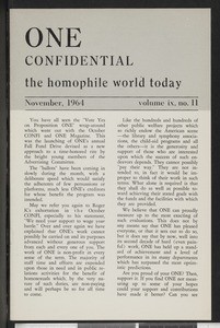 ONE confidential 9/11 (1964-11)