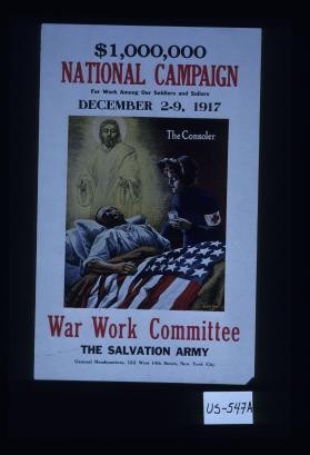 $1,000,000 national campaign for work among our soldiers and sailors