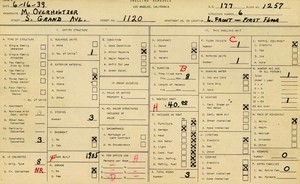 WPA household census for 1120 S GRAND, Los Angeles